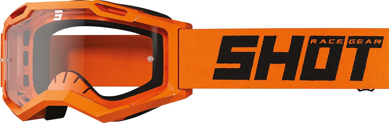 Oculos ASSAULT 2.0 SOLID Laranja Neon Brilho