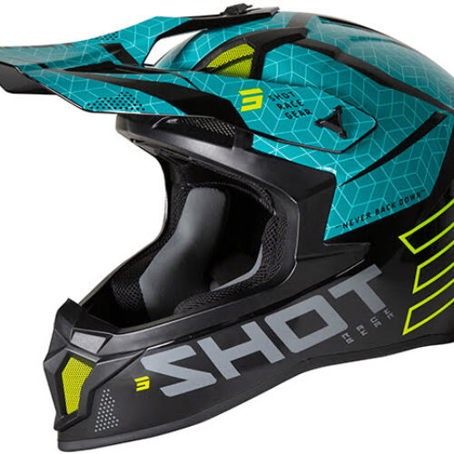 Capacete LITE CORE Preto / Azul brilho XL