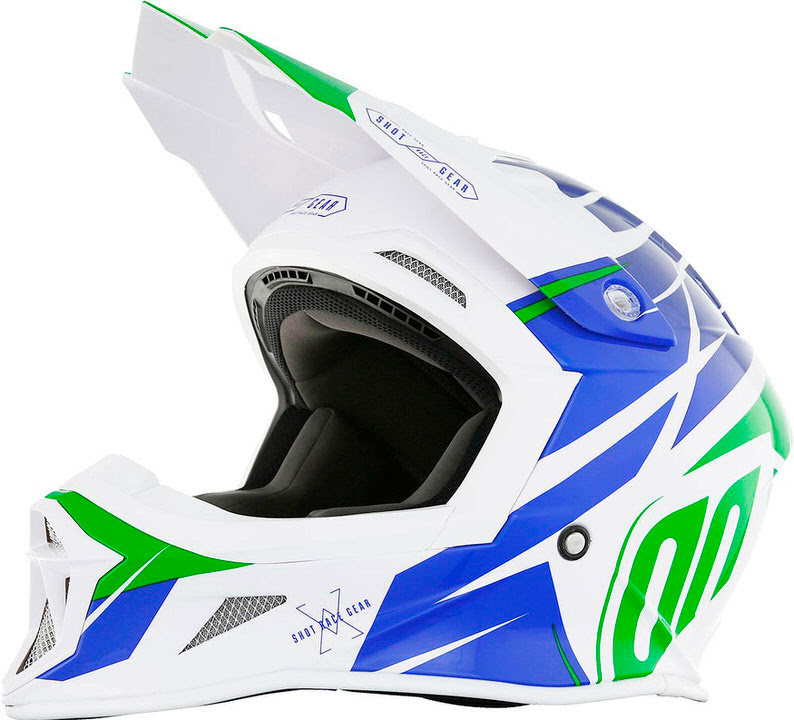Capacete STRIKER EXOD Azul / Verde 57-58cm M
