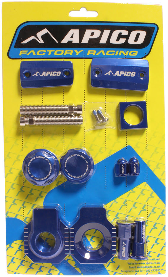 Kit peças anodizadas Azuis — ABPHQV1BU