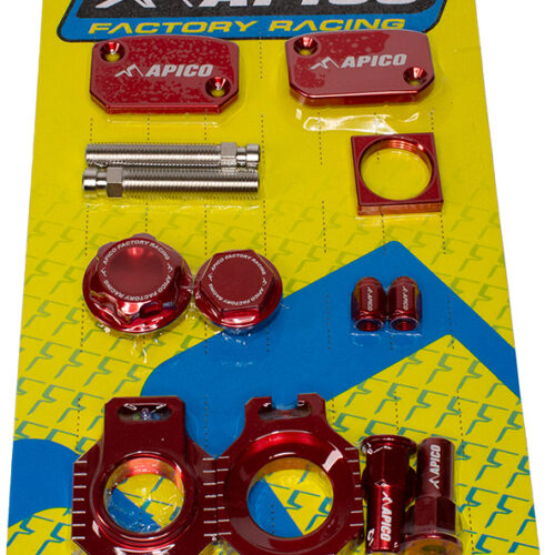 Kit peças anodizadas Vermelhas — ABPKTM13RD