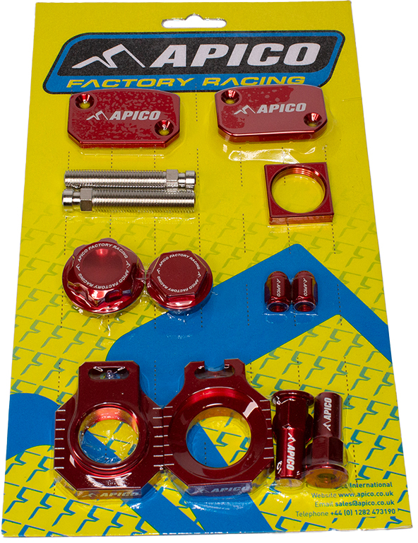 Kit peças anodizadas Vermelhas — ABPKTM13RD