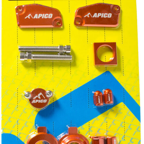 Kit peças anodizadas Laranja — ABPKTM17