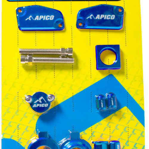 Kit peças anodizadas Azuis — ABPKTM17BU