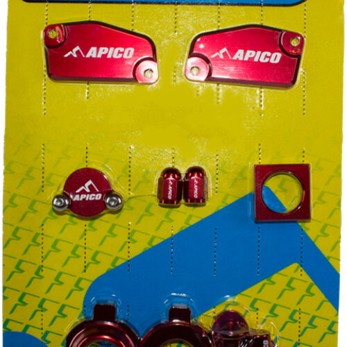 Kit peças anodizadas Vermelhas — ABPKTM17RD