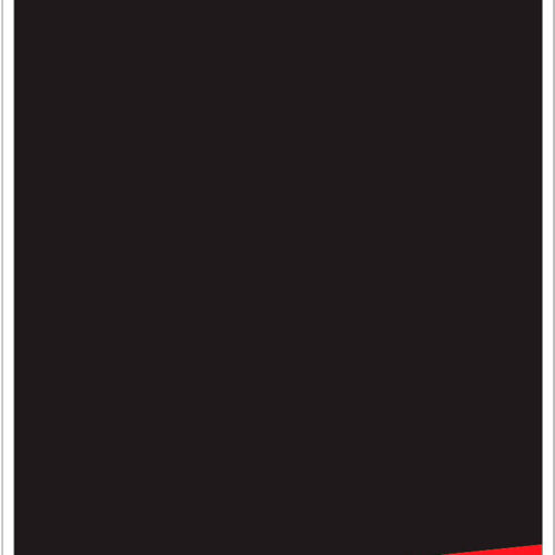 Autocolantes Porta-Numero Quad Universal Preto