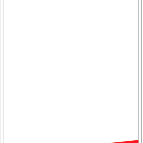 Autocolantes Porta-Numero Quad Universal Branco
