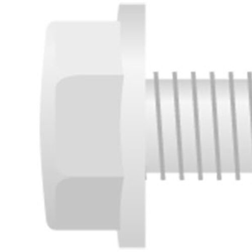 Parafuso Sextavado c / Flange M6X1.0X20 (chave-10mm 10 / un)