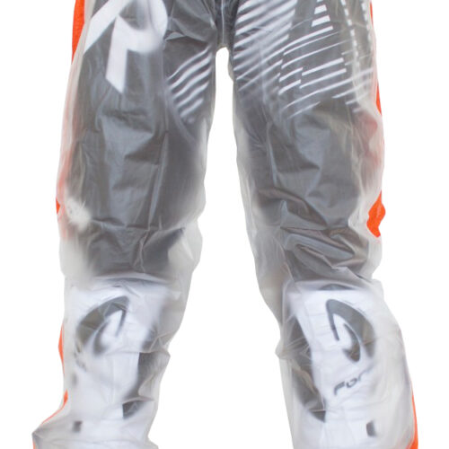 Calça Impermeavel Transparente / Laranja S