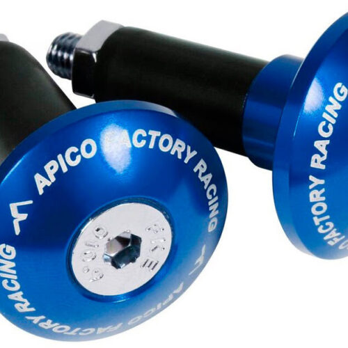 Topos de guiador 14mm azuis