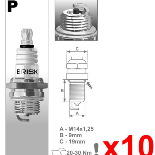 Vela CLASSIC P17 (Caixa 10un)