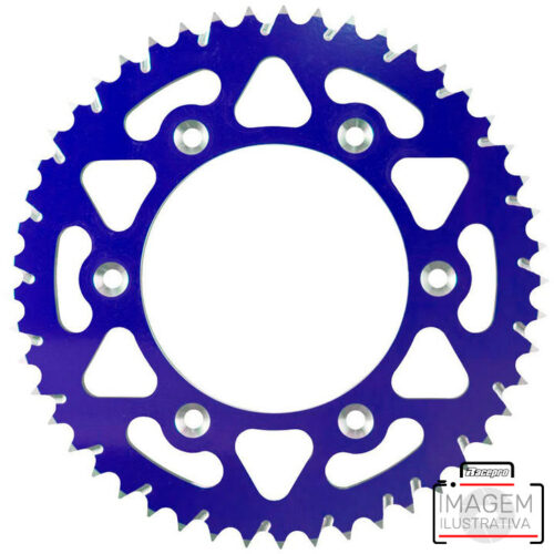 CREMALHEIRA YZ / YZF / WRF 99-» CINZA / AZUL — EJ51-32001-52SBL