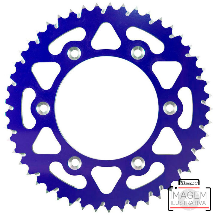 CREMALHEIRA YZ / YZF / WRF 99-» CINZA / AZUL — EJ51-32001-52SBL