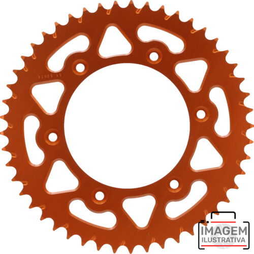 CREMALHEIRA KTM125-640 90-» / HUSABERG 01-» Anodizada laranja — EJ51-32065-52A0
