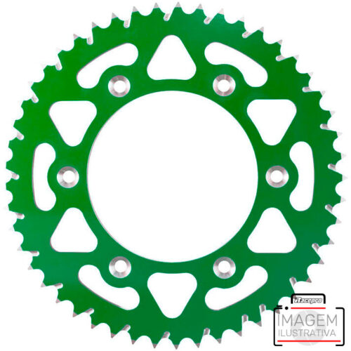CREMALHEIRA KX / KXF 82-» / RMZ250 04-06 CINZA / VERDE — EJ51-32024-50SG