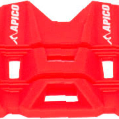 Proteção de Ponteira de Escape Silicone Vermelha