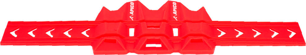 Proteção de Ponteira de Escape Silicone Vermelha
