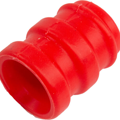 Borracha de escape Silicone ø21 / 23mm Vermelha