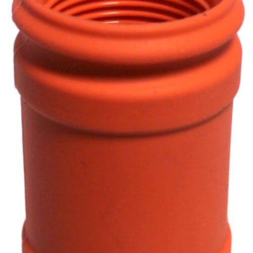 Borracha de escape Silicone ø29 / 30mm Laranja