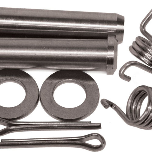 FOOT PEG PIN & SPRING SET YAM YZ65-250 98-25, YZ250F 01-23,