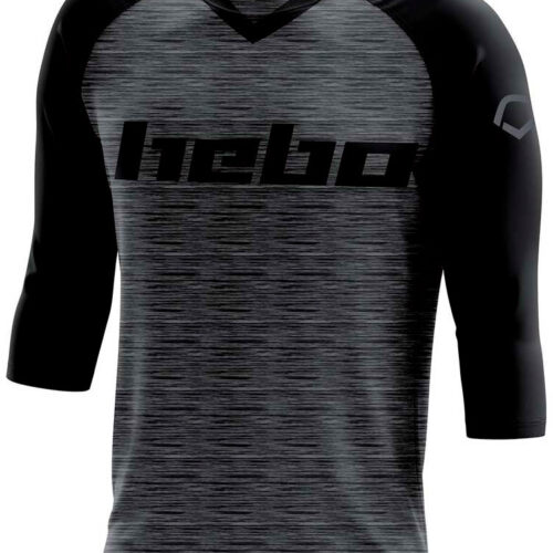 Camisola de Bicicleta LEVEL PRO 3 / 4 Preta — HB2006XLN