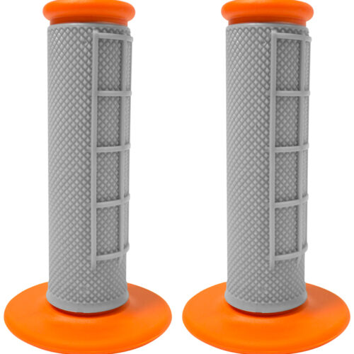 Punhos off-road G-FORCE cinza / laranja