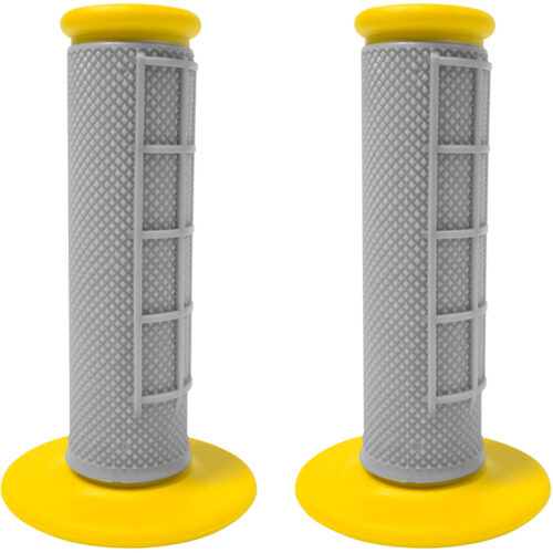 Punhos off-road G-FORCE cinza / amarelo