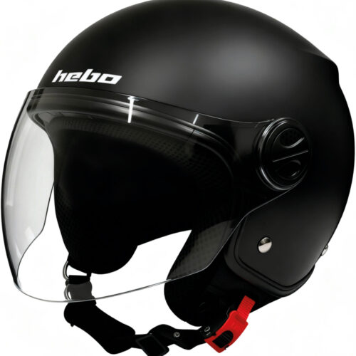 Capacete Jet OF819 STREET ONE Preto Mate XS