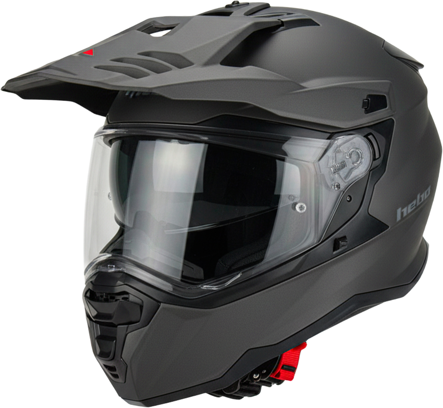 Capacete c / Viseira XP-22 TRANSAM Titanio mate XL