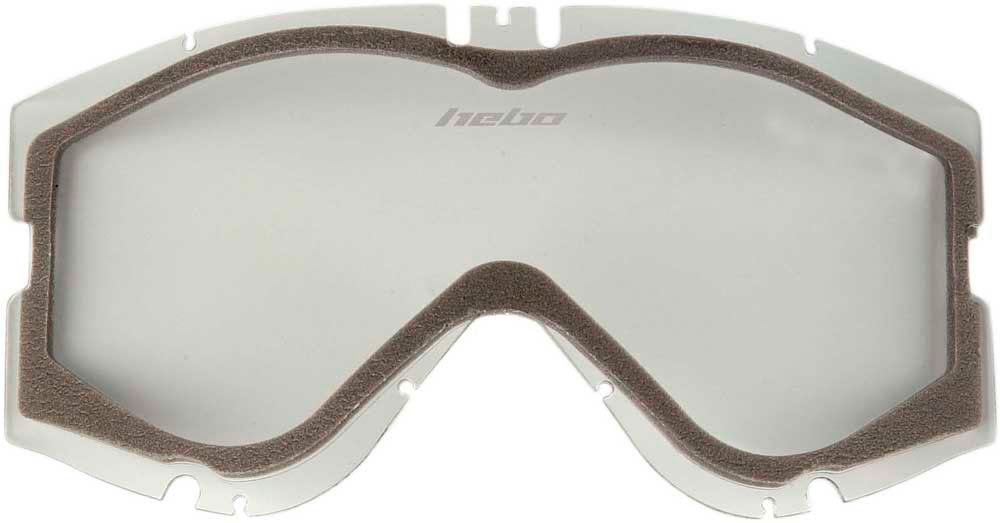 Lente de oculos HIGH-V & MEDIUM-V Dupla Transparente