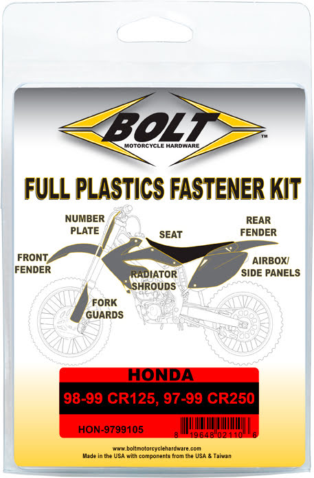 Kit de Parafusos para Plásticos BOLT — HON-9799105