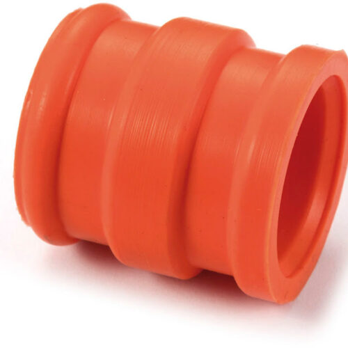 Borracha de escape Silicone KTM 250 / 300 ø29 / 31mm Laranja
