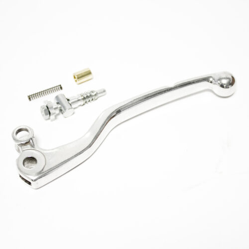 Manete de Embraiagem Comprida RACELINE Cinza — LEC52L+ADJUSTER