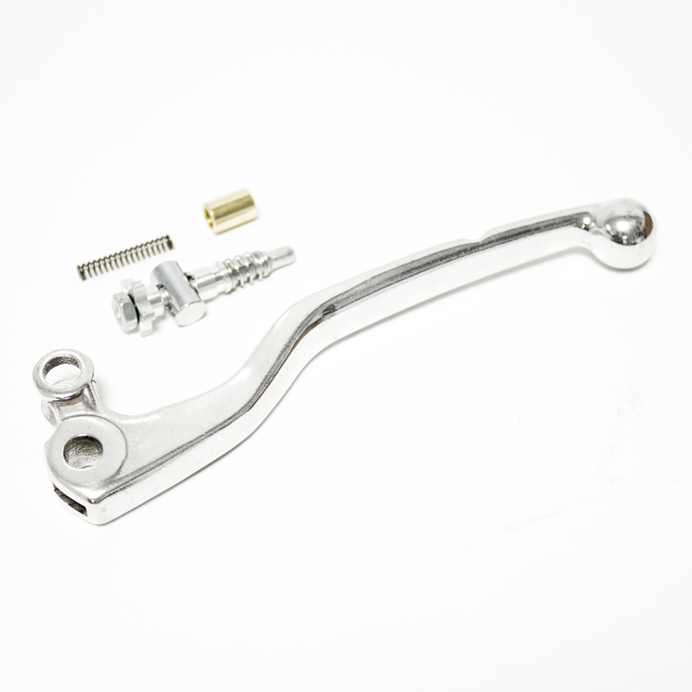Manete de Embraiagem Comprida RACELINE Cinza — LEC52L+ADJUSTER