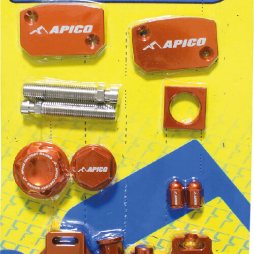 Kit peças anodizadas Laranja