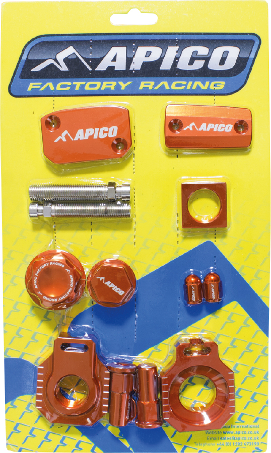 Kit peças anodizadas Laranja — ABPKTM14