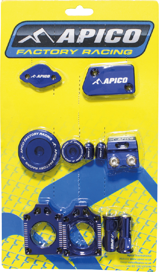 Kit peças anodizadas Azuis — Yamaha YZ 250 F