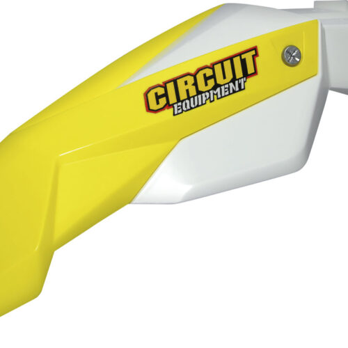Guarda-Lamas Frente SuperMotard STEALTH Branco / Amarelo