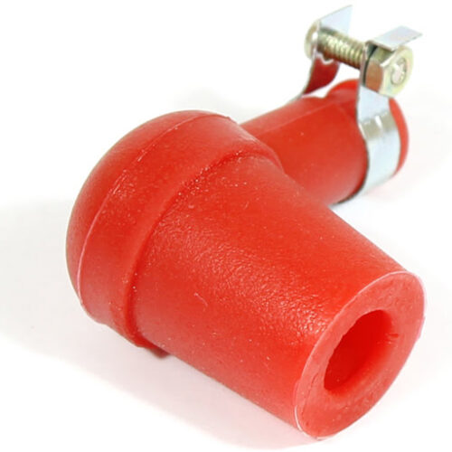Cachimbo de silicone universal vermelho