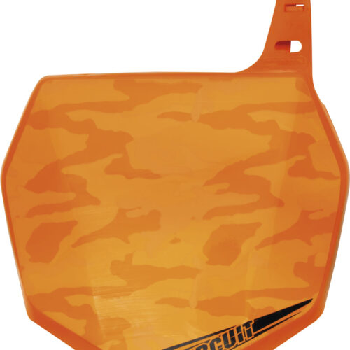 Porta-Numero Frontal CLOSED Laranja