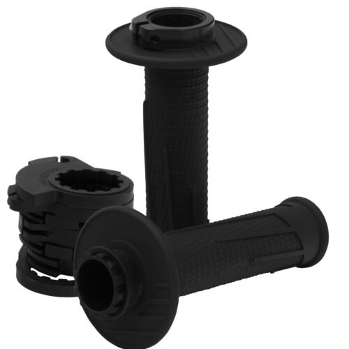 Punhos Clamp-On Full Diamond Preto / Preto