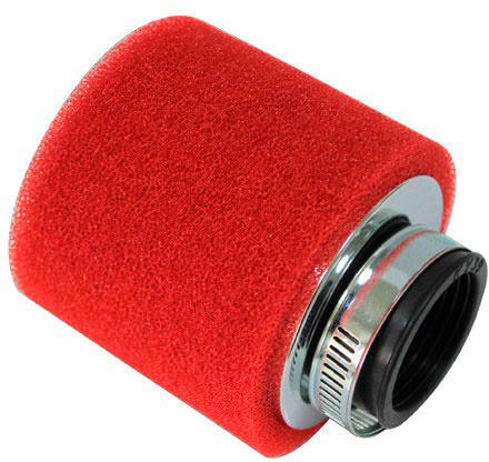 Filtro de ar universal 28mm Vermelho