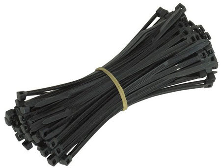 Abraçadeiras de fivela 100un 200x3.6mm