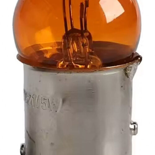Lâmpada BAY15D G 12V 21 / 6CP AMBAR (10un)