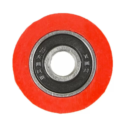Roleto de Corrente Vermelho