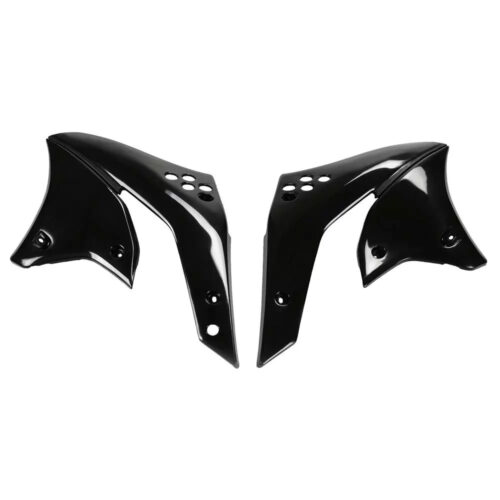 Tampas de Depósito / Radiador Pretas — Kawasaki KX 250F
