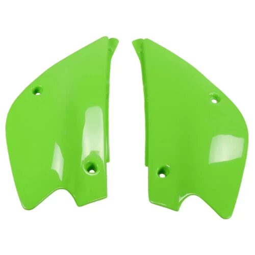 Tampas de Banco Verdes — Kawasaki KX 85