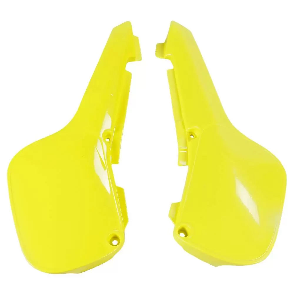 Tampas de Banco Amarelas — Suzuki RM 60