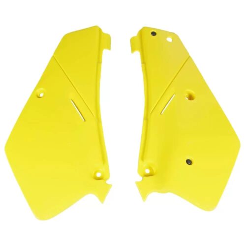 Tampas de Banco Amarelas Escuras — Suzuki RM 80