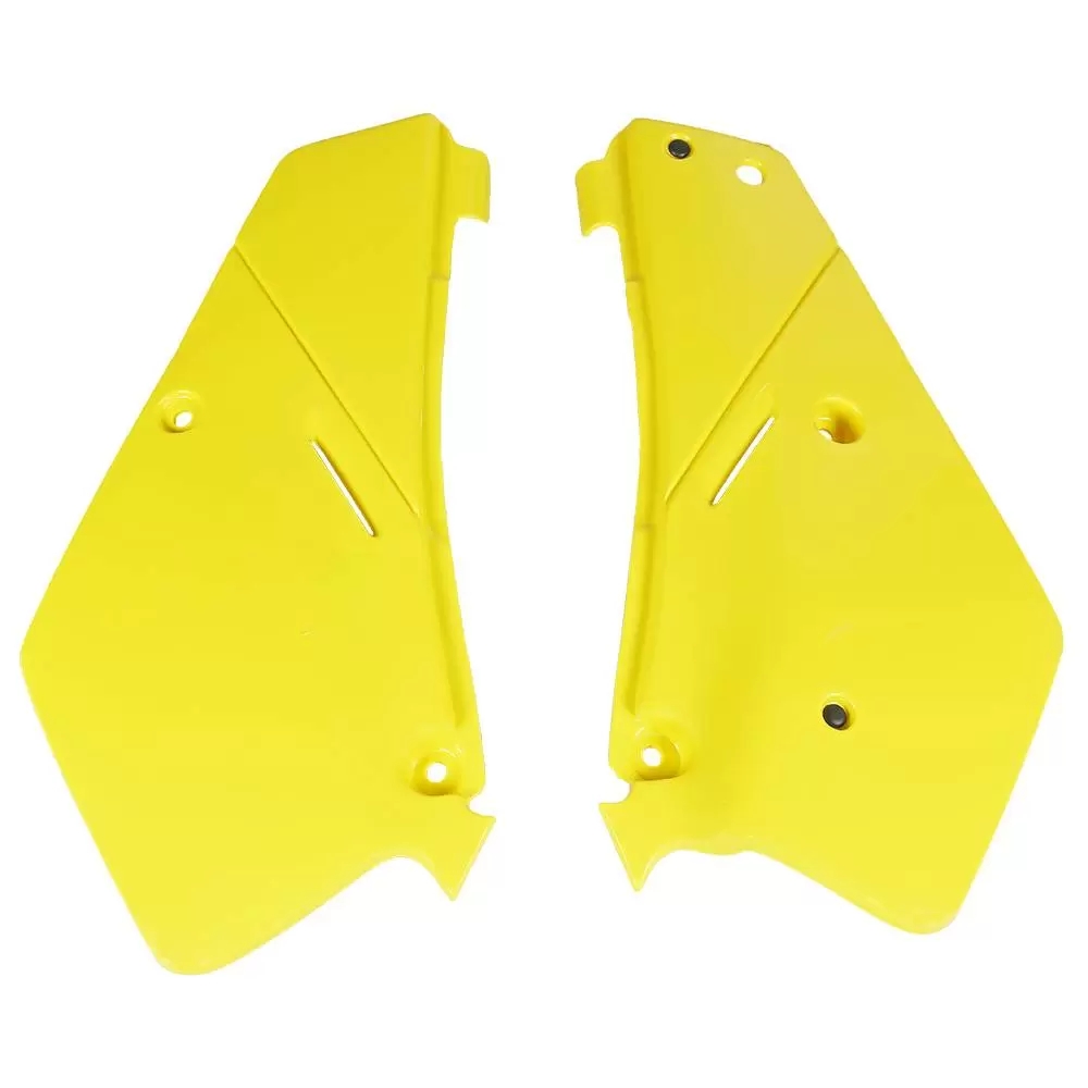 Tampas de Banco Amarelas Escuras — Suzuki RM 80